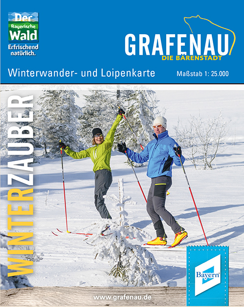  Winterwander- und Loipenkarte Grafenau 