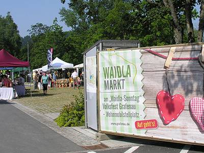 Waidla-Markt am Sonntag, 9. Juli 2023