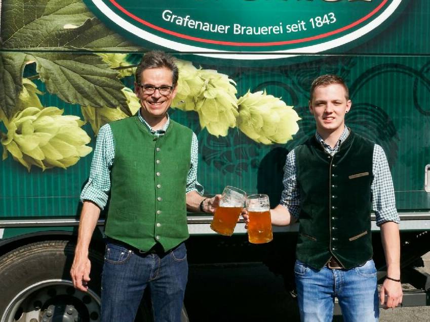  Die Brauerei wird in der 5. Generation von der Familie Wiedemann geführt. 
